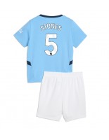 Manchester City John Stones #5 Kotipaita Lasten 2024-25 Lyhythihainen (+ shortsit)